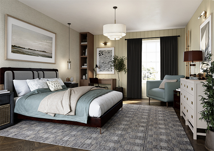 Erin, Pewter - Made to Measure Curtains - Image 7